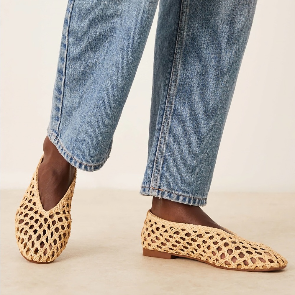 Woven ballet flats - Asos